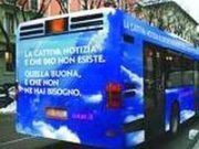 Cenova’nın ‘ateist’ otobüsleri hazır