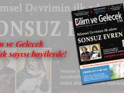 Bilim ve Gelecek Aralık sayısı bayilerde!