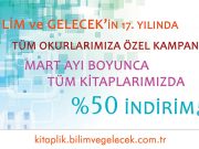 Bilim ve Gelecek Kitaplığı’nda tüm kitaplar indirimli!